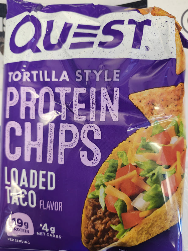 Quest Protein Chips Loaded Taco single pack