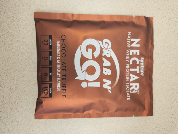 SYNTRAX NECTAR Whey Isolate Protein Grab 'n Go Chocolate Truffle Single Pack