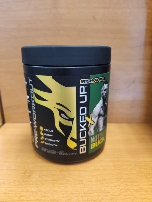 DAS LABS BUCKED UP Pre Workout Notorious Buck Irish apple