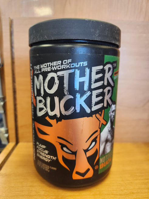 DAS LABS MOTHER BUCKER Pre Workout Notorious Buck Orange