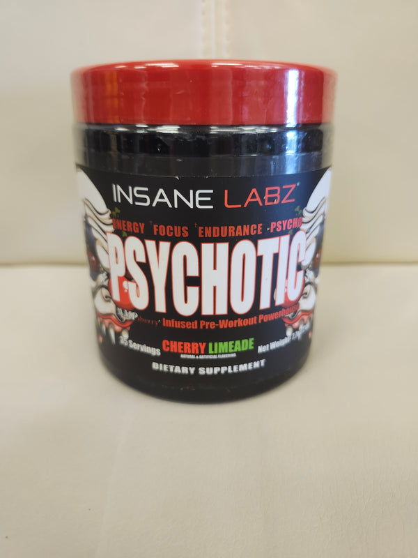 Insane Labz Psychotic Pre-Workout Cherry Limeade