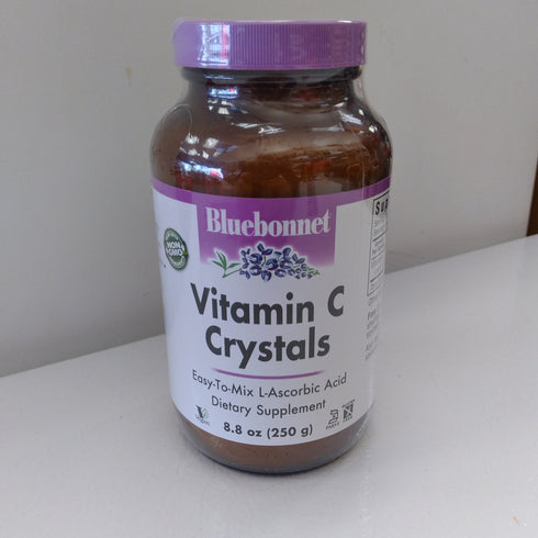 Bluebonnet Vitamin C Crystals Easy-To-Mix L-Ascorbic Acid Dietary Supplement
