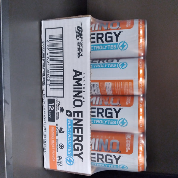 ON Amino Energy Orange Bladt Flavor - Case of 12