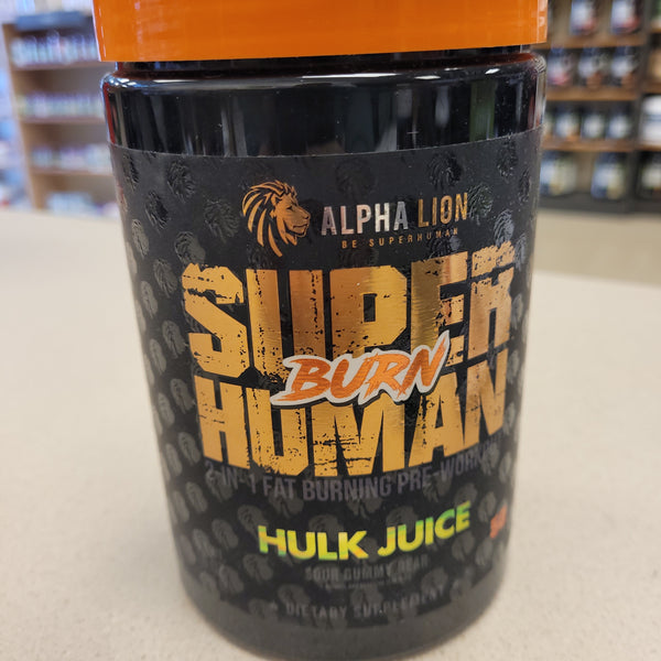 Super Human Burn Hulk Juice Flavor 50 servings