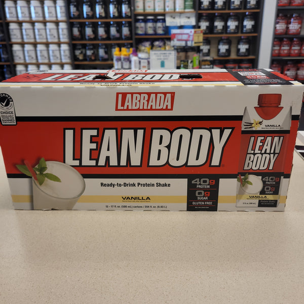 LABRADA LEAN BODY 12 pack 17fl oz Vanilla