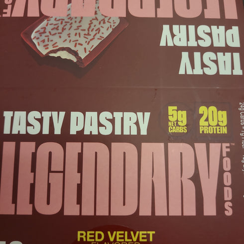 Legendary Foods Tasty Pastry Red Velvet