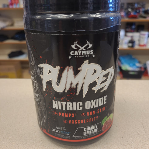 Caymus Nutrition PUMPED Nitric Oxide Cherry Limeade