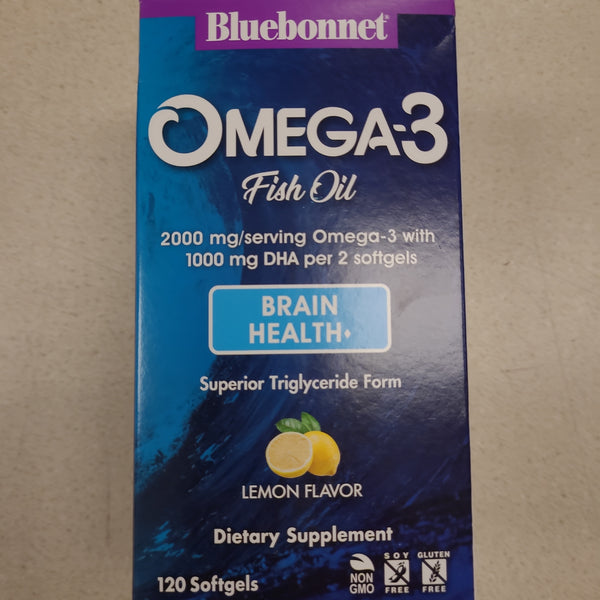 Bluebonnet Nutrition Omega-3 Fish Oil