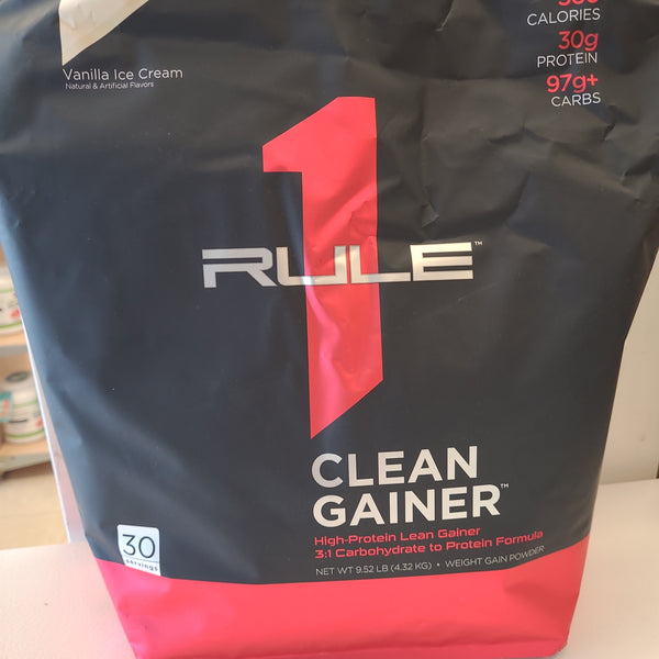 Rule 1 Clean Gainer Vanilla Ice Cream 9.52lb