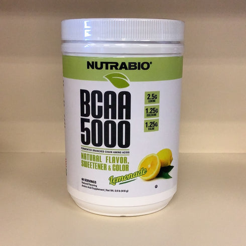 NutraBio BCAA 5000 Lemonade