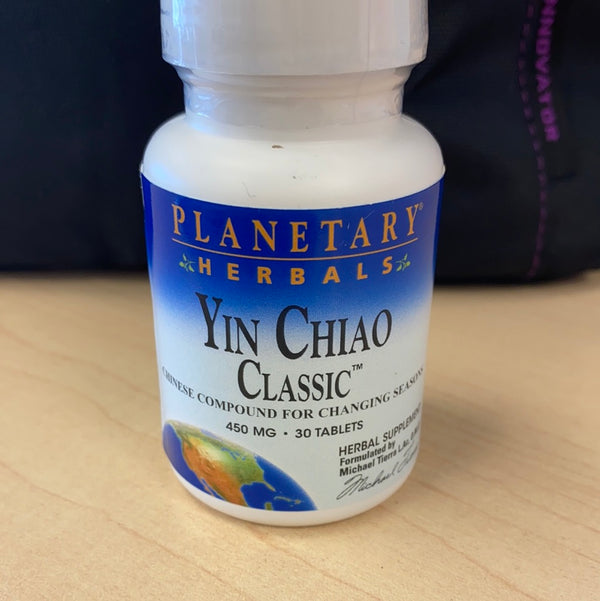 Planetary Herbals Yin Chiao Classic Tablets, 450 mg, 30 Count