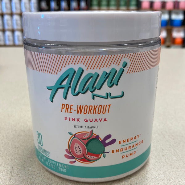 Alani Nu Preworkout Powder Pink Guava