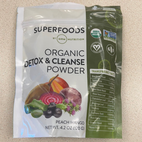 MRM Super Foods - Detox & Cleanse, 4.2 Ounce