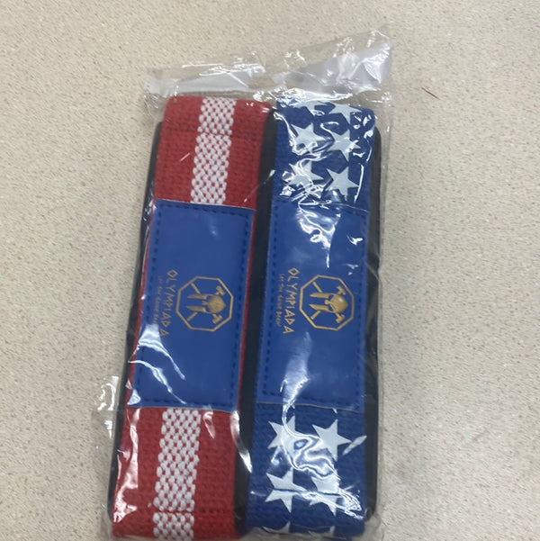 Olympiada Lifting Straps American Flags