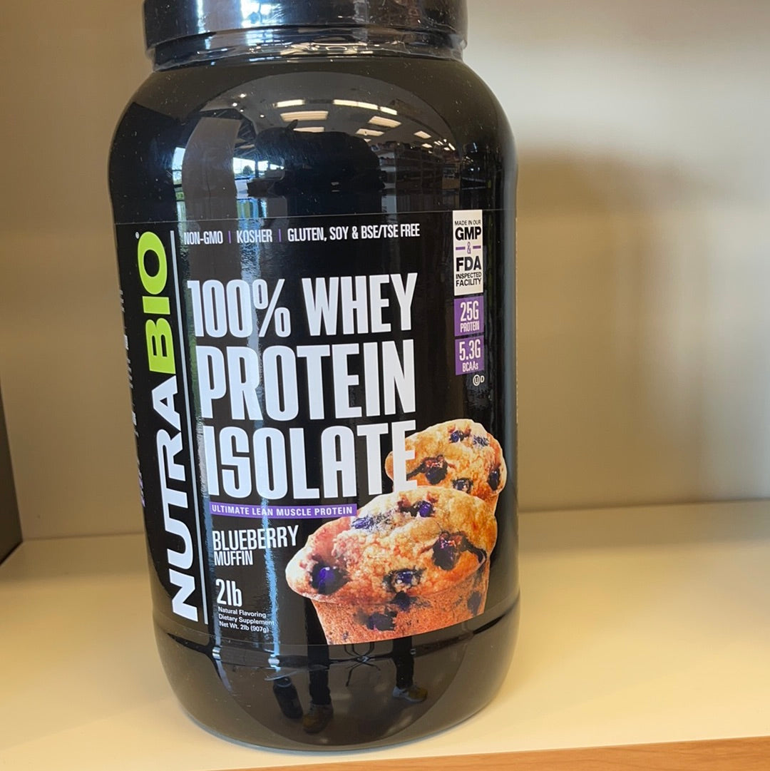 NutraBio 100% Whey Protein Isolate - 25g Protein per Scoop – Semper Fi ...