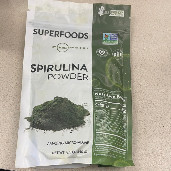 MRM Super Foods - Spirulina Powder, 8.5 Ounce