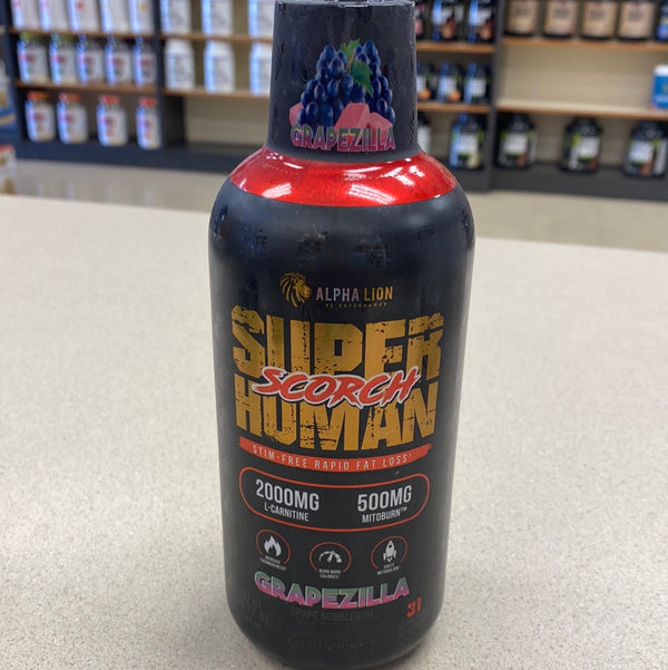 Alpha Lion Super Human Scorch Grapezilla 15.72oz 31 Servings