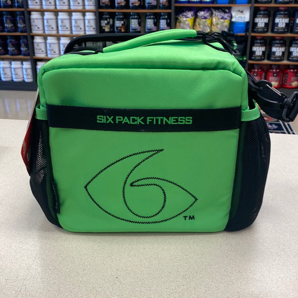 Six Pack Fitness Bag The Cube Lime