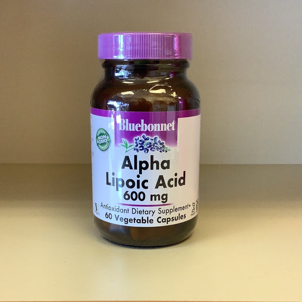 Bluebonnet Alpha Lipoic Acid 600 mg - 60 Caps