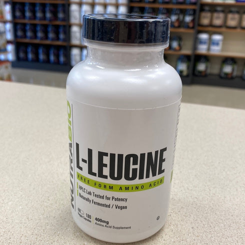 Nutrabio Leucine Capsules 400mg 180 Capsules