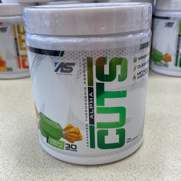 Alpha Supps Alpha Cuts Green Apple 30 Servings