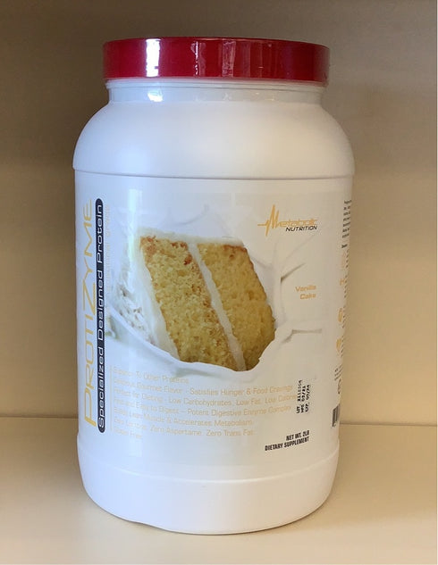 Metabolic Nutrition ProtiZyme Protein 2lb - Vanilla Cake