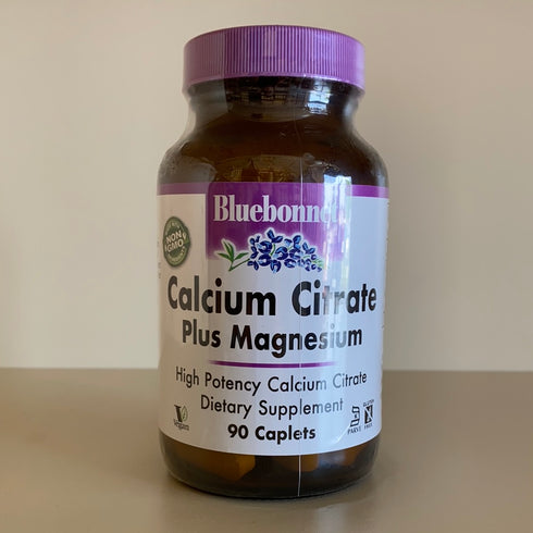Bluebonnet Calcium Citrate Plus Magnesium - 90 Caps