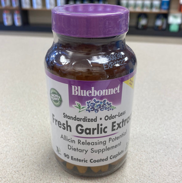 Bluebonnet Fresh Garlic Extract Standardized Odor-Less