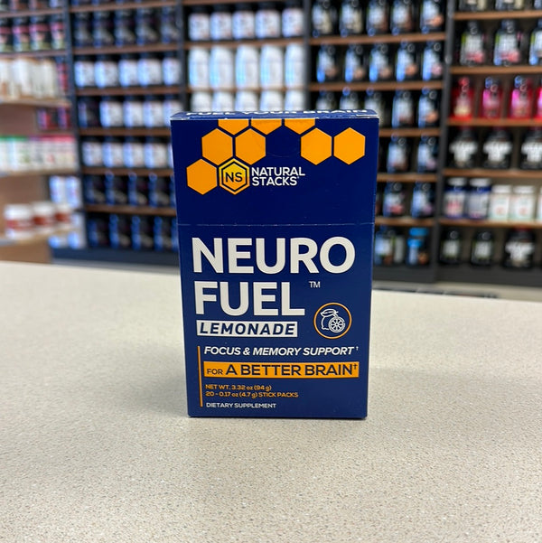 Neuro Fuel Lemonade 20-0.17oz Stick Packs