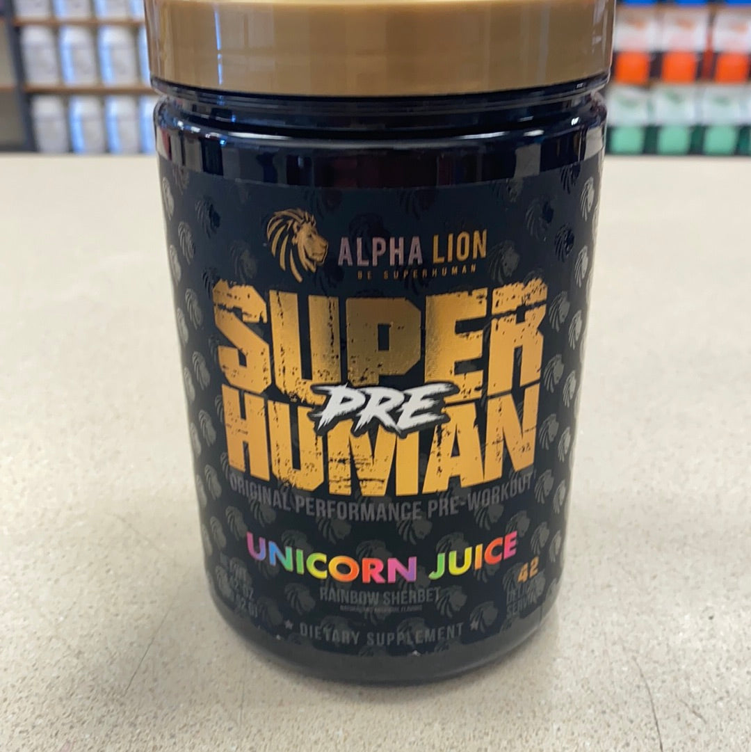 Alpha Lion Pre-Workout: Unicorn Juice for Power and Endurance