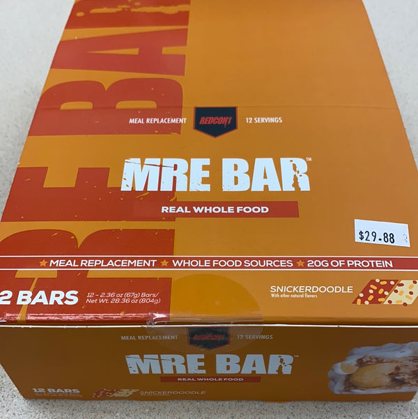 Redcon1 MRE Bar 12 bars Snickerdoodle