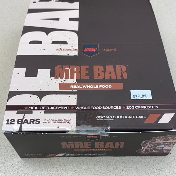 Redcon1 MRE BAR 12 bars German Chocolate