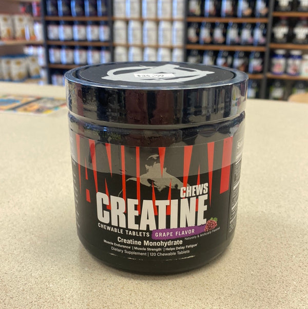 Animal Creatine Chews Grape Flavor