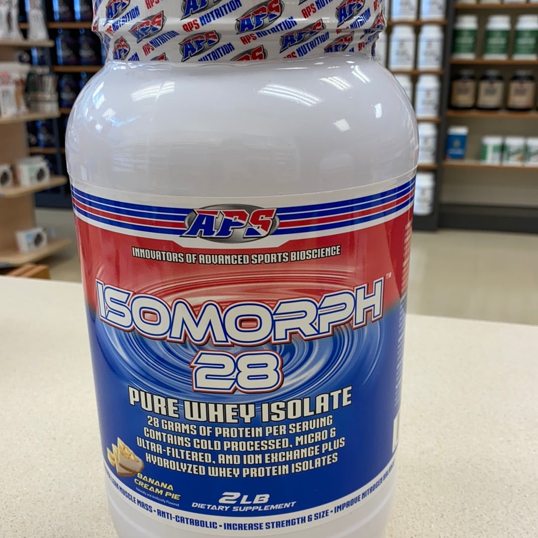 Order APS Isomorph 2lb Banana Cream Pie Whey Isolate | Nutrition Store –  Semper Fi Nutrition