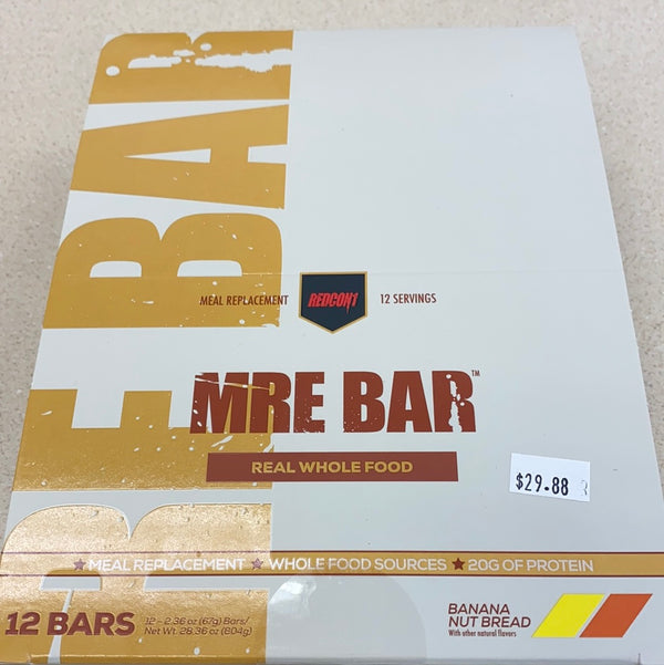 Redcon1 MRE BAR 12 bars Banana Nut Bar