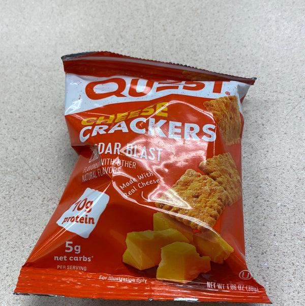 Quest Cheese Crackers Single Pack