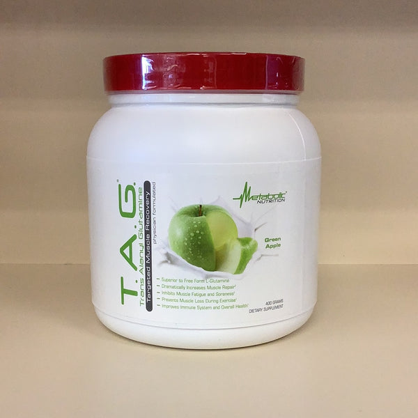 Metabolic Nutrition T.A.G. Trans Alanyl Glutamine Green Apple