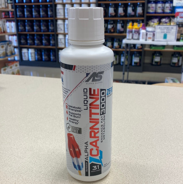 Alpha Supps Liquid L-Carnitine Bombsicle 3000mg