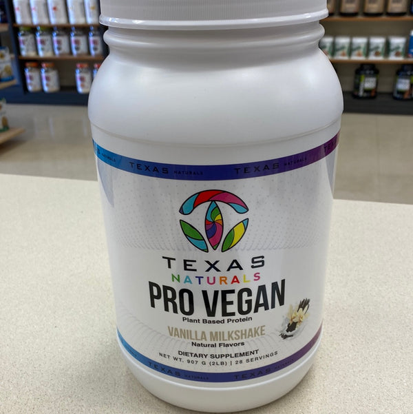 Texas Naturals Pro Vegan Vanilla 2lb  28 Serving’s