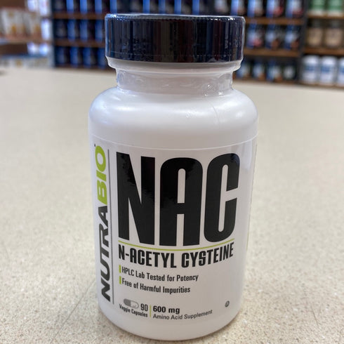 N-Acetyl-Cysteine (NAC) 600mg 90 Vegetable Capsules