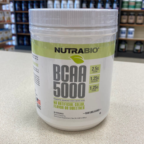 Nutrabio BCAA 5000 Naturally Sweet Powder