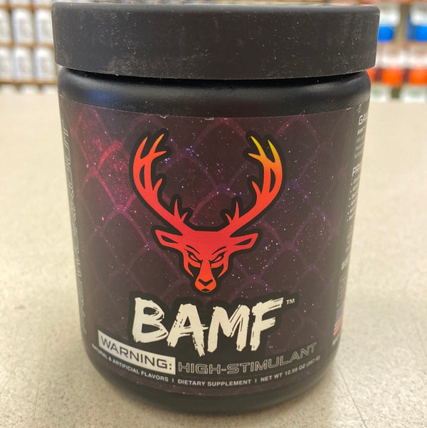 Bucked Up BAMF High Stimulate Pre-Workout The Fire and The Flames