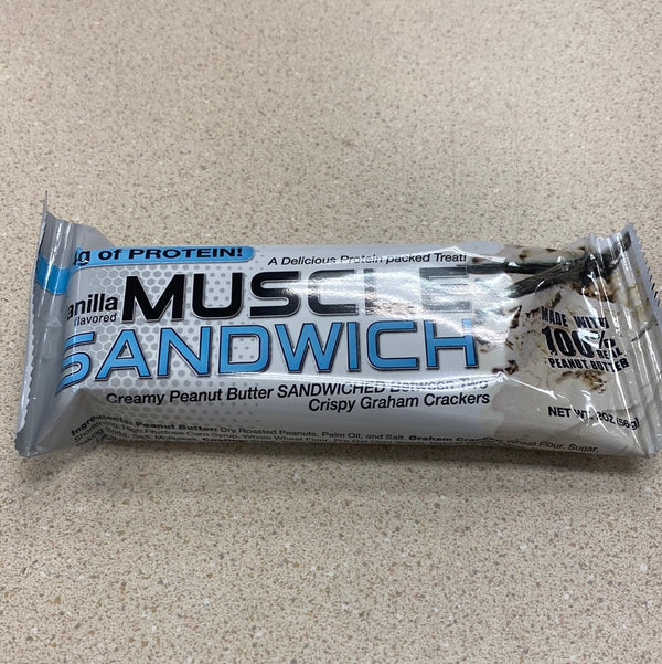 Muscle Foods Muscle Sandwich Peanut Butter Vanilla