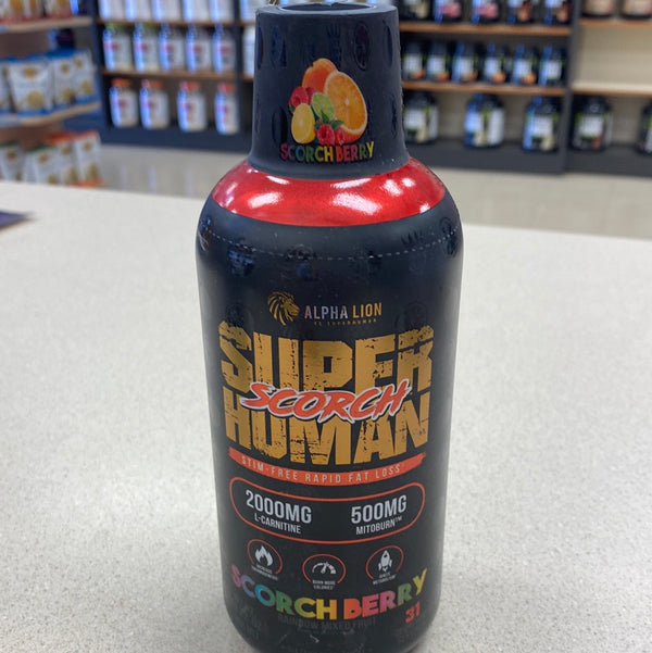 Alpha Lion Super Human Scorch Berry 15.72oz 31 Servings