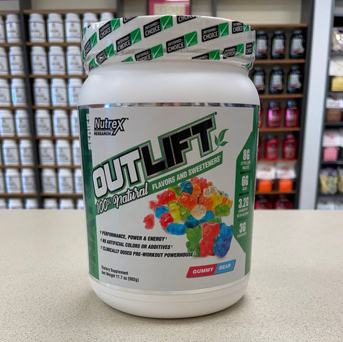 Nutrex 100% Natural Outlift Pre-Workout Gummy Bear