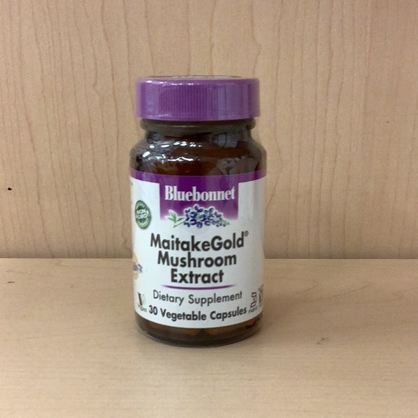 Bluebonnet Maitake Gold Mushroom Extract - 30 Caps