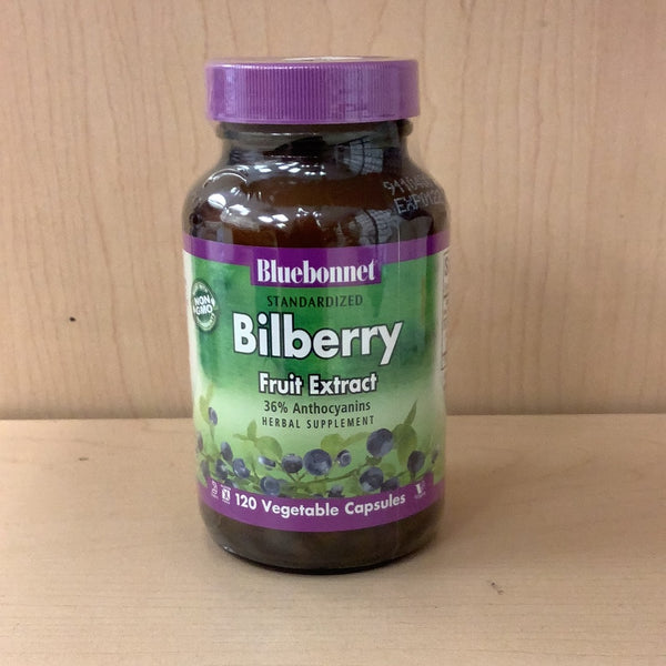 Bluebonnet Bilberry Fruit Extract - 120 Caps