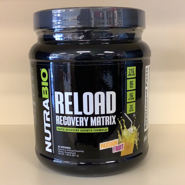 NutraBio Reload Recovery Matrix - Passion Fruit