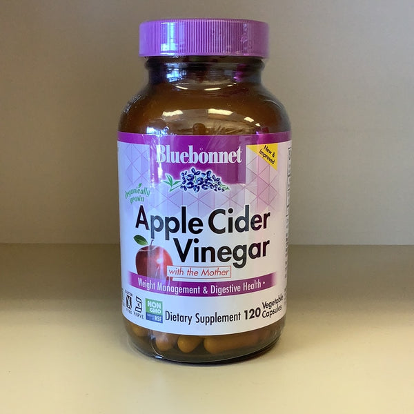 Bluebonnet Apple Cider Vinegar - 120 Caps
