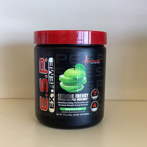 Metabolic Nutrition E.S.P. Extreme Stimulant Pre-Workout -  Green Apple